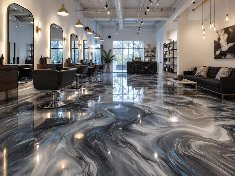 Commercial epoxy flooring for Northwest Florida businesses