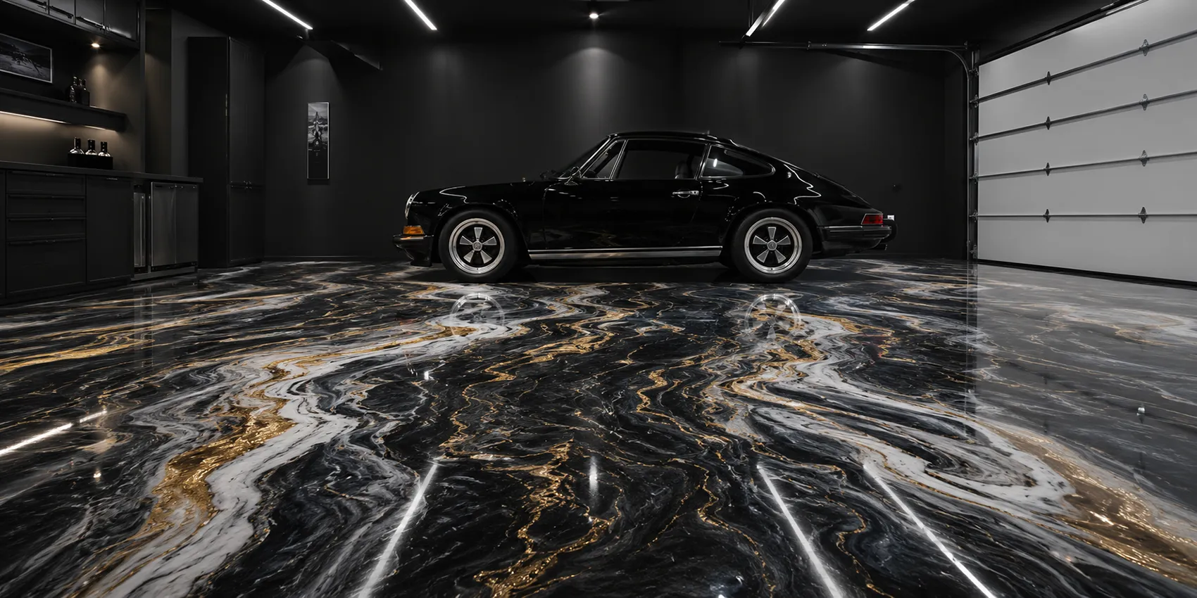 Garage floor coating